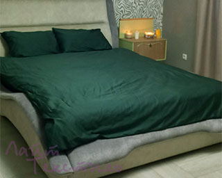 Сатин DARK GREEN
