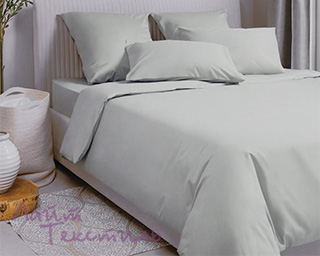 Простынь Сатин LIGHT GREY